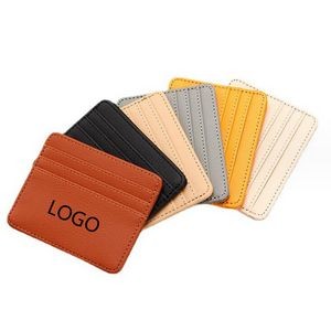 RFID PU Leather Card Case