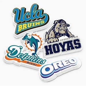Customized Promotional Removable Die Cut Decal Stickers