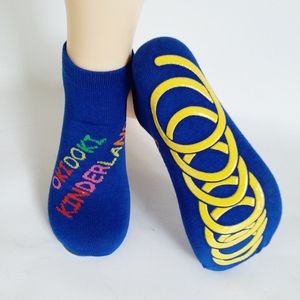Custom Children Soft Non Slip Trampoline Socks / Yoga Socks