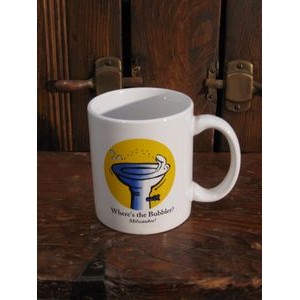 11 oz. White Decorator C Handle Mug