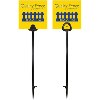 6" x 6" Value Marking Signs - Two Color, Front & Back