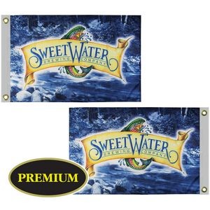 2' x 3' Double Sided Digitally Printed Knitted Polyester Flags