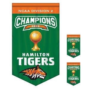 3' x 5' Championship Banner Double Sided V-Cut