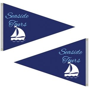 4' x 6' Double Sided Knit Polyester Pennant