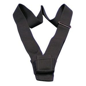 Single Harness Carrying Belt, Black Webbing