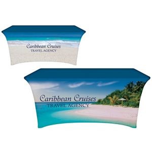 6' Digitally Printed Stretch Table Covers