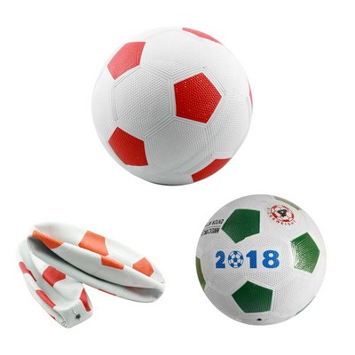 Size 5 Rubber School Soccer Ball