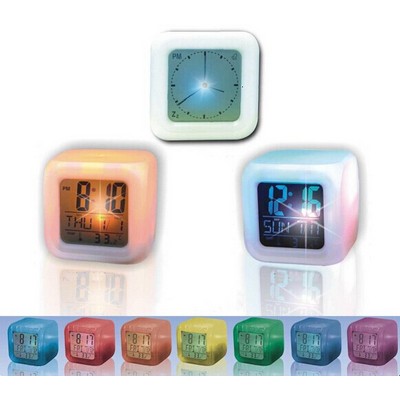 Glowing LED Digital Mood Clock