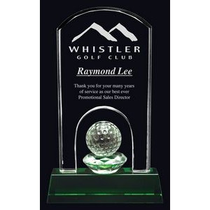 Emerald Hills - Crystal, Award Trophy, 9