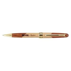 Rosewood & Maple Executive-Ball Point Pen, Award Trophy,