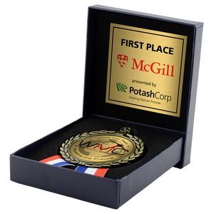 Medal / Medallion Presentation Box Award Trophy, HOLDS UP TO MEDALS