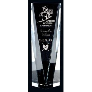 Optic Crystal Skyline, Award Trophy, 9