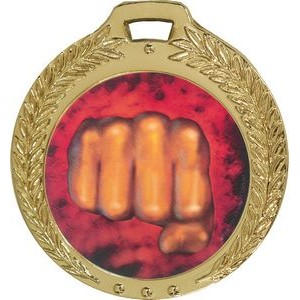 Wreath Medal - Bright Gold, 1