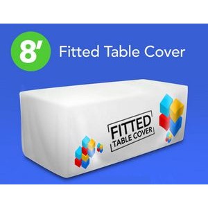 8' Boxed Fitted Table Cover