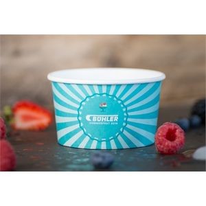 5 Oz. Ice Cream Cup w/ Full Color, Full Coverage Ad