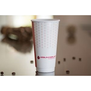 20 Oz. Full Color, Full Coverage, Double Wall Printed Cups