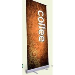 10 Mil Full Color 2 Sided Retractable Banner w/ Stand (33
