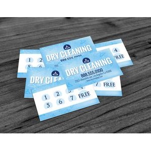 14 Point Uncoated Full Color Business Card