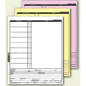 20 Lb. NCR 2-Part Stock Carbonless Forms (5½"x8½")