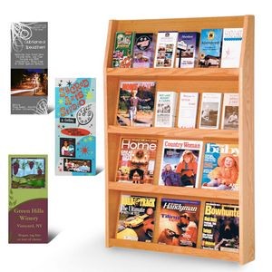 16 Point Gloss Cover Full Color Rack Card w/UV Coating (4"x9")