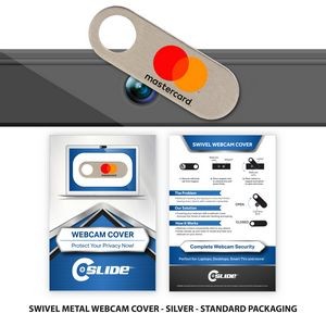 Webcam Cover Swivel Metal with Standard Packaging