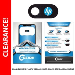 Webcam Cover Channel Phone Plastic with Standard Packaging