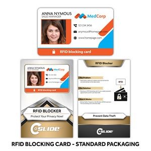 RFID Data Blocking Card with Standard Packaging