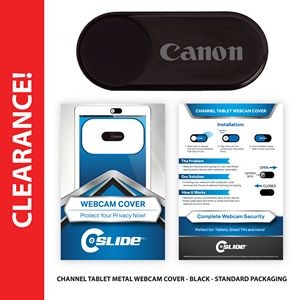 Webcam Cover Channel Tablet Metal with Standard Packaging