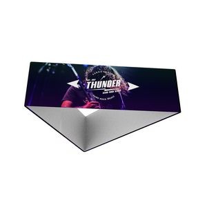 Triangle Premier Hanging Banner Single-Sided - 12'x4'