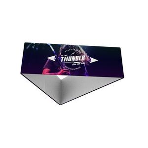 Triangle Premier Hanging Banner Single-Sided - 15'x5'