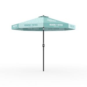 Dye Sublimated Market Umbrellas 108" - With Valances