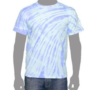Vat Zebra Tie-Dye T-Shirt (Light Blue)
