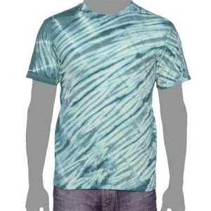Vat Zebra Tie-Dye T-Shirt (Teal Green)