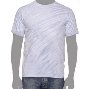 Vat Zebra Tie-Dye T-Shirt (Light Grey)
