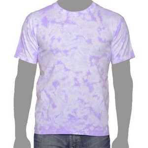 Vat Crinkle Tie-Dye T-Shirt (Light Purple)
