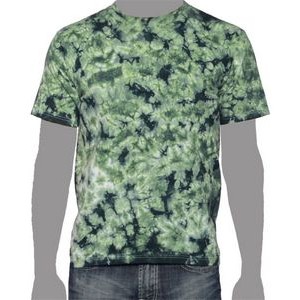 Vat Crinkle Tie-Dye T-Shirt (Forest Green)