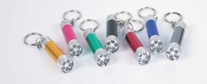 Annodized Aluminum 5 LED Keychain Flashlight