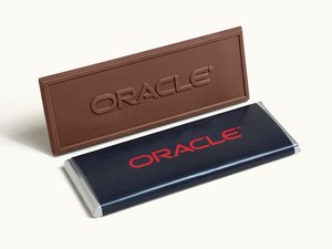 2"x 5" Brand Impact Custom Chocolate Wrapper Bar