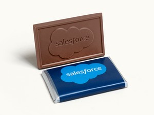 2"x 3" Small & Mighty Custom Chocolate Wrapper Bar