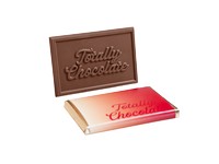 2"x 3" Small & Mighty Custom Chocolate Wrapper Bar
