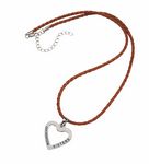 Leather Custom Charm Necklaces