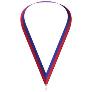 Red & Blue Neckband (7/8" x 34")