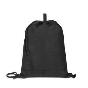 Repeat Recycled Poly Cinchpack - Black
