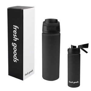 Fresh Goods 24 Oz. Pop Sip Recycled Stainless Steel Bottle