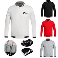 Autumn Winter Warm Slim Fit Baseball College Jackets - Coats