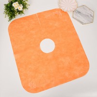 22.9" x 26.4"Disposable Non-Woven Salon Cape Spa Bibs - Aprons, Bibs