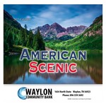 American Scenic Wall Calendar: 2027 Stapled