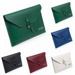 Leather Crazy Horse Business Briefcase Document and Tablet Bag