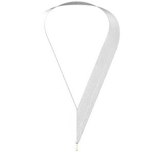 White Neckband (1-1/2" x 34")