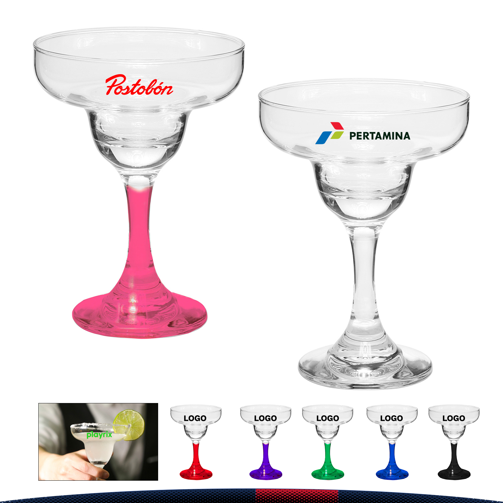 9 oz. Tenby Margarita Glasses - Glasses-Drinking